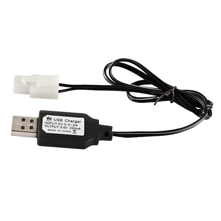 9 6 V KET 2P 250Mah USB Ni Cd/Ni MH зарядное устройство зарядный кабель для RC игрушки автомобиль