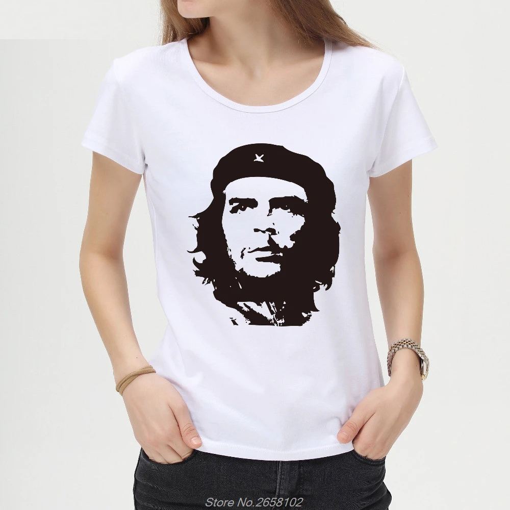 Новая дизайнерская женская футболка Che Guevara в стиле ретро Модная креативная
