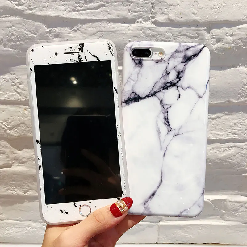 Мягкий IMD чехол Boucho для телефона сумки iPhone X 6 6s 7 8 Plus красочный классический