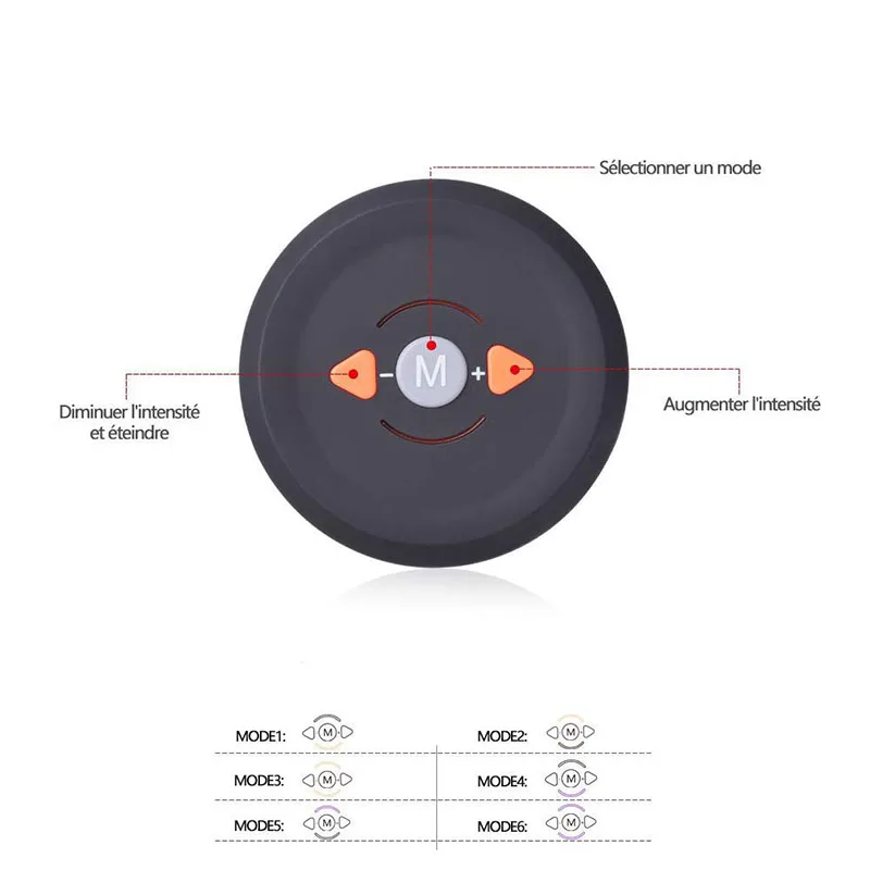 Перезаряжаемый беспроводной тренажер для мышц живота и ног EMS | Спорт развлечения