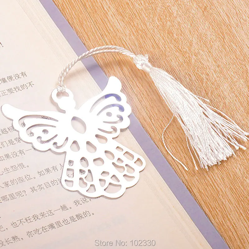100pcs Stainless Steel Hollow Out Eagle Bookmark With Elegant Tassel Party Souvenirs Graduate Faovr Gifts For Guest | Дом и сад