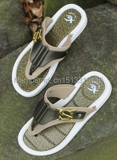 The 2015 summer youth men's toe drag flow a breathable beach shoes slip FLIP FLOPS SANDALS | Обувь