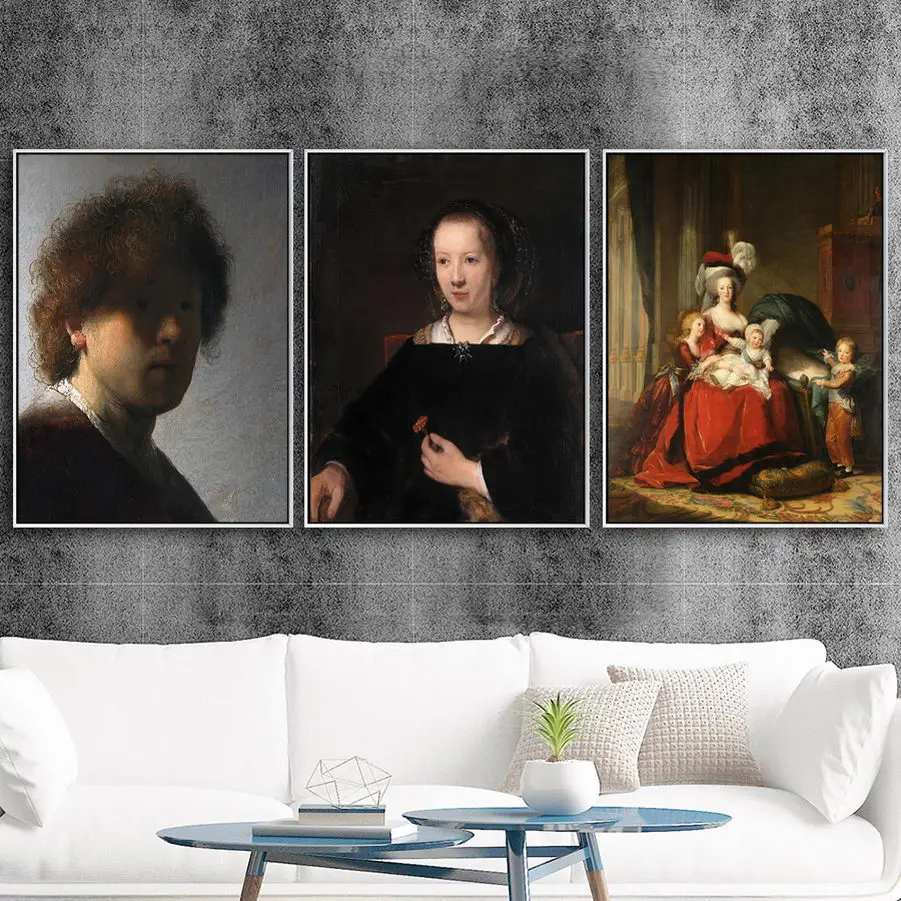 Украшение для дома распечатка на холсте настенная живопись постер Постер Netherlandish