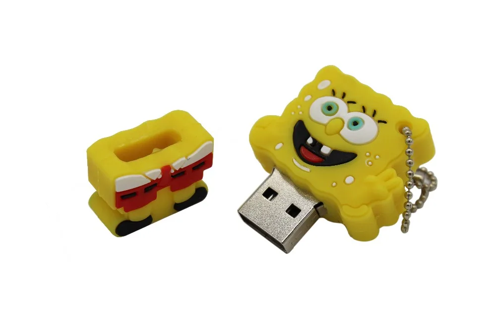 BiNFUL прекрасный мультфильм 64 Гб мини губка Боб Патрик звезда usb 4 ГБ 8 ГБ 16 ГБ 32 ГБ 64 ГБ Подарочный флеш-накопитель usb флеш-накопитель