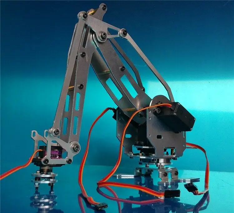 4 DOF алюминиевый Роботизированный рычаг с ЧПУ рама для Palletizing robot model 4-asix arm