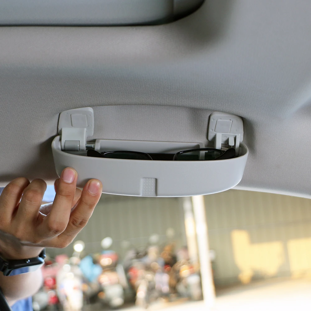 Автомобильный футляр для солнцезащитных очков чехол хранения Volkswagen VW Tiguan 2017 2018