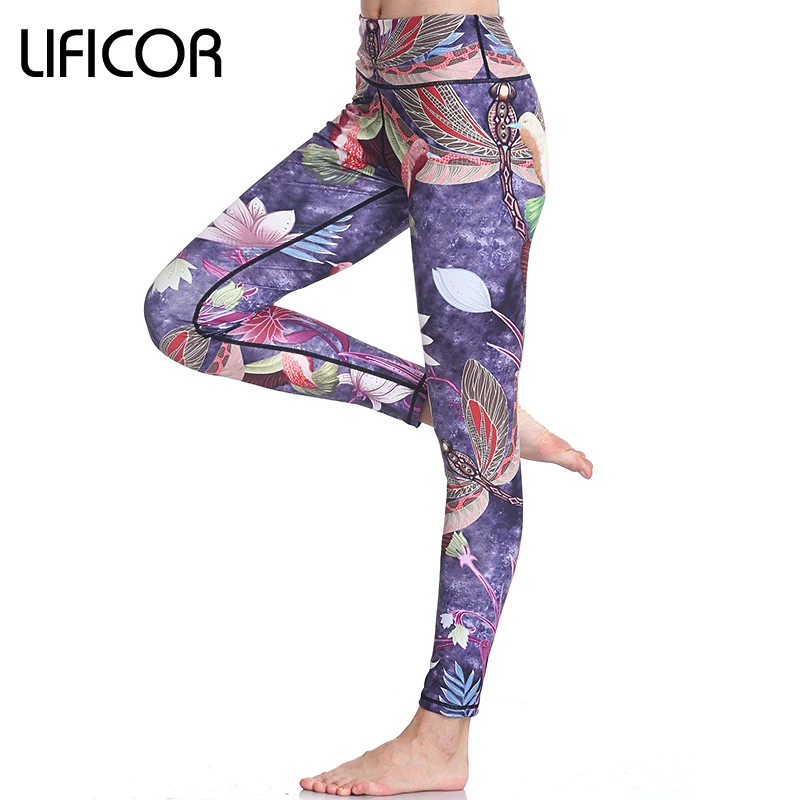 Женские спортивные штаны леггинсы для фитнеса и йоги спортивная одежда женские