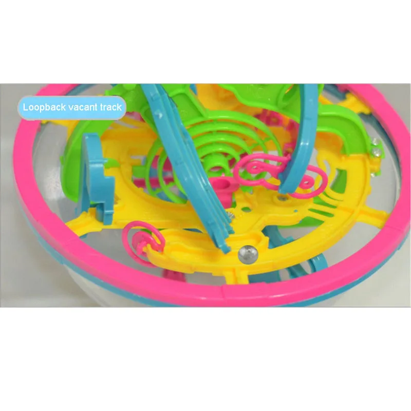 3D шар лабиринт головоломка волшебный Интеллектуальный из плексика развивающие