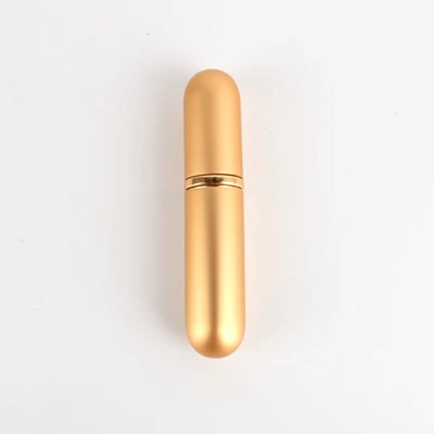 Gold 11 цветов, 5 мл, портативные пустые мини флаконы для духов, для многоразового распылителя, высокое качество, алюминиевые флаконы с распылителем для духов - Цвет: Gold
