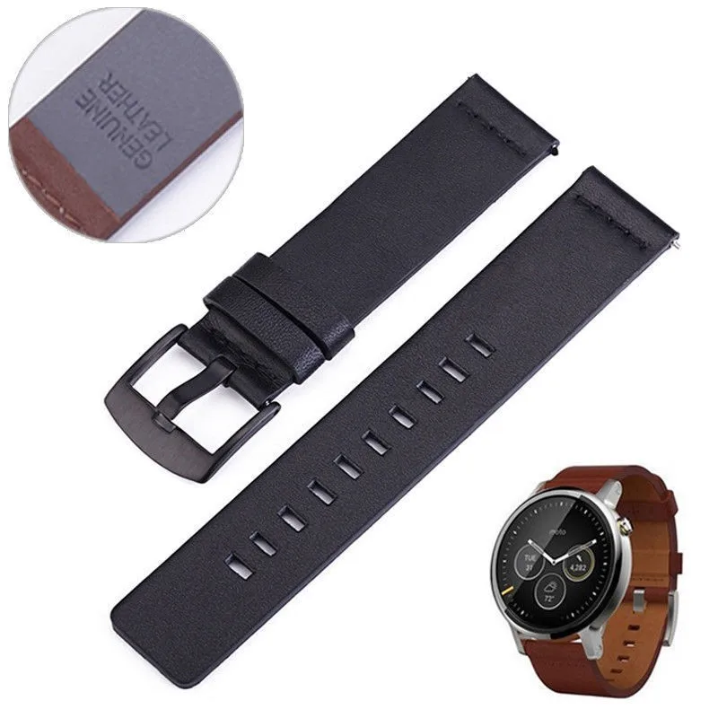 Модный мужской кожаный ремешок для часов спортивный водонепроницаемый дайвинга