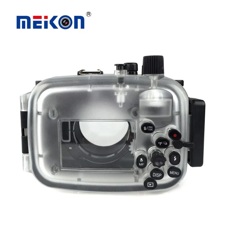 Чехол для подводной камеры Meikon водонепроницаемый корпус Canon G7X Mark II 40 м/130