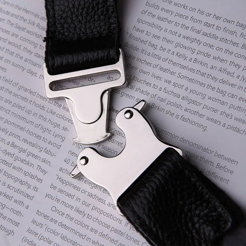 Сумка мессенджер TIDING Мужская на ремне кожаный поясной кошелек для путешествий