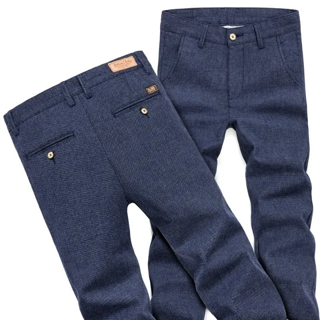 Для мужчин s Regular Fit черный темно синий костюм брюки для девочек модное платье