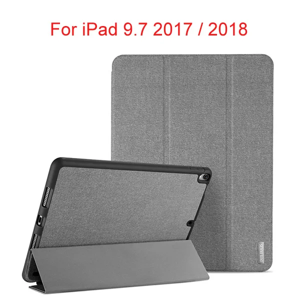 For iPad 9.7 Умный чехол DUX DUCIS для iPad 9,7 Pro 10,5 кожаный флип-чехол для iPad 9,7 Pro 12,9 10,5 с карандашом - Цвет: For iPad 9.7
