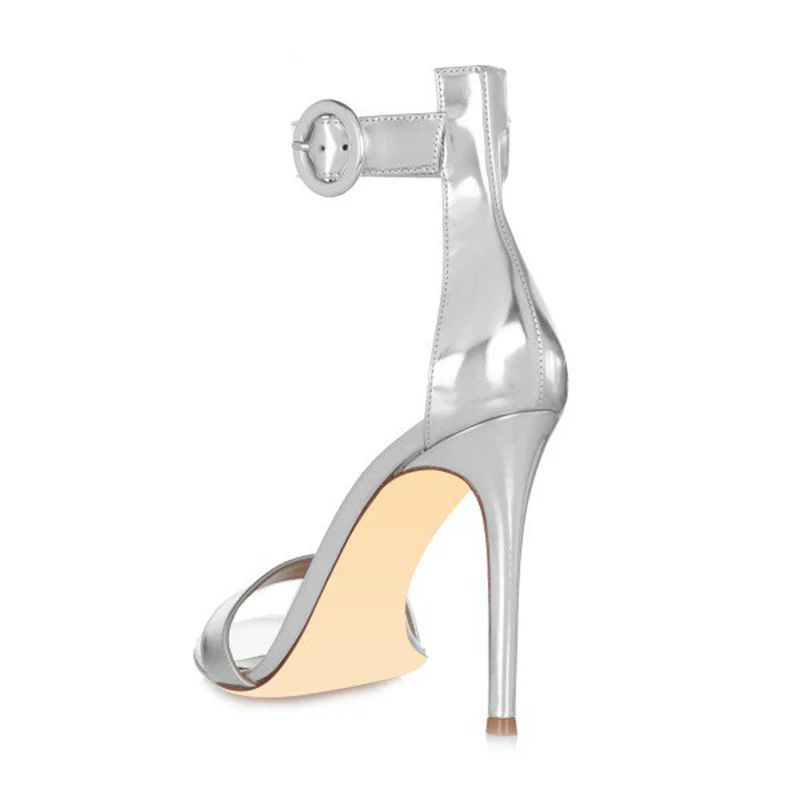 Летняя женская обувь розового и золотого цвета сандалии на шпильках с