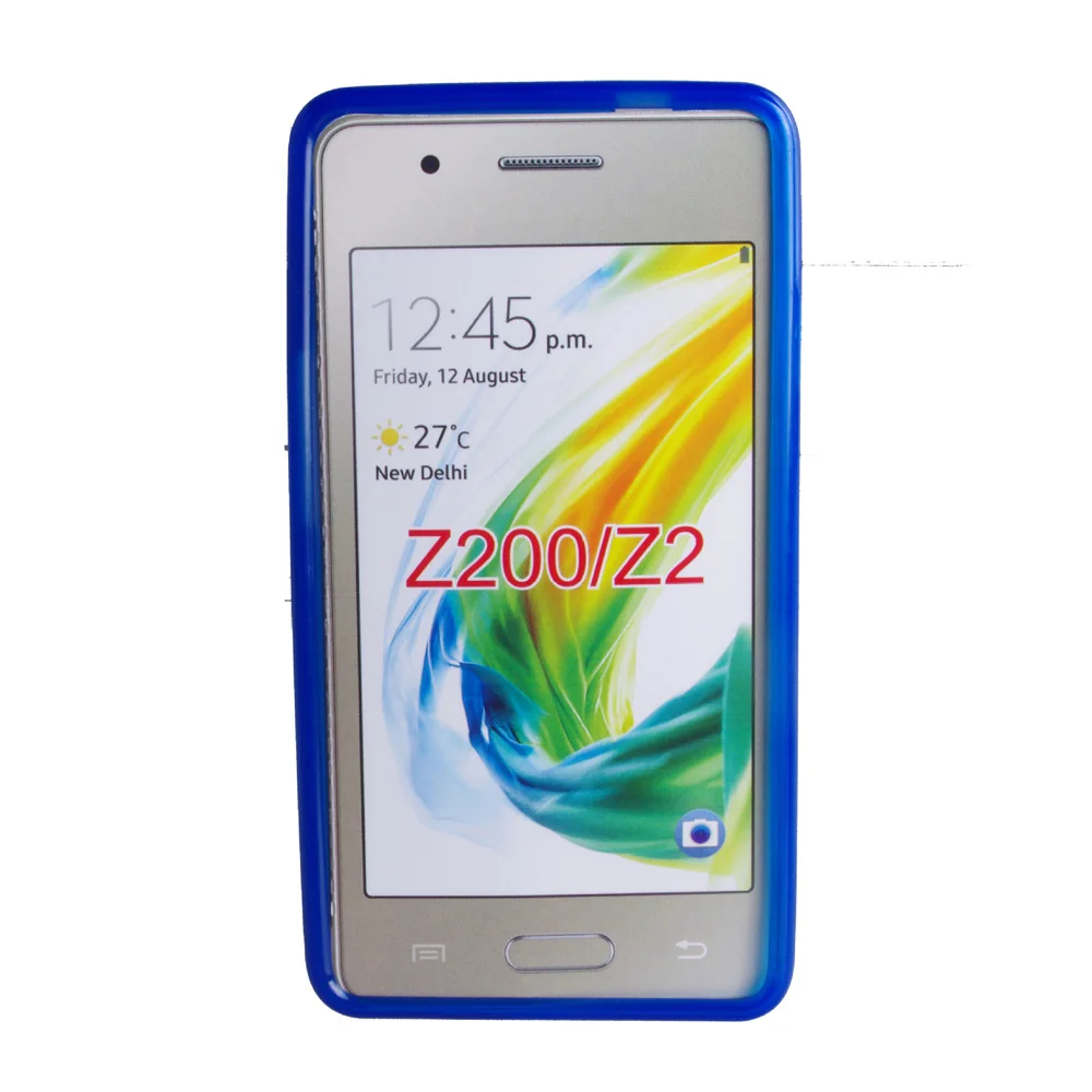 Для Samsung Z2 Tizen Case Матовый ТПУ Мягкая Задняя Крышка Телефона шкафы Galaxy Z200 Защитные