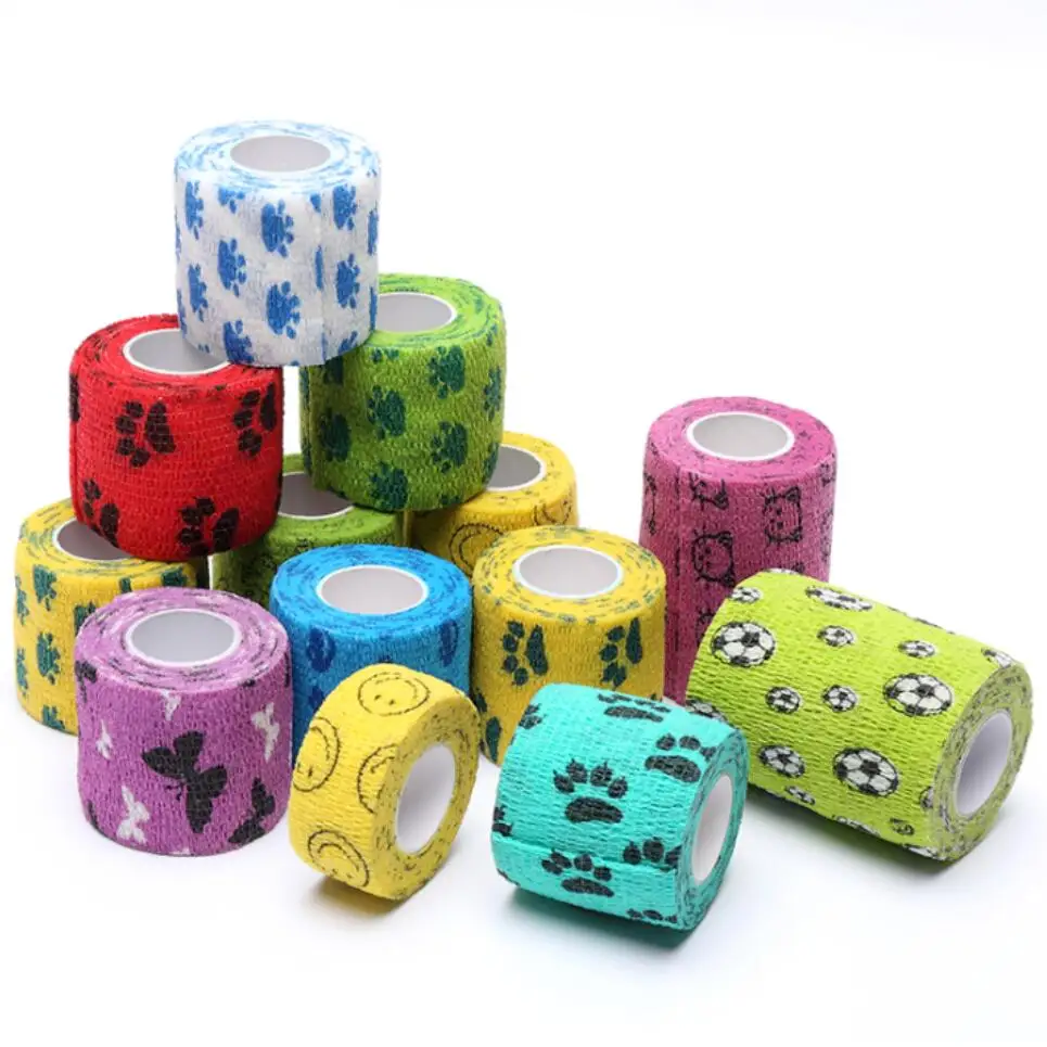 2 Дюймовая эластичная лента для тату 25 мм мягкая растягивающаяся самоклеющаяся