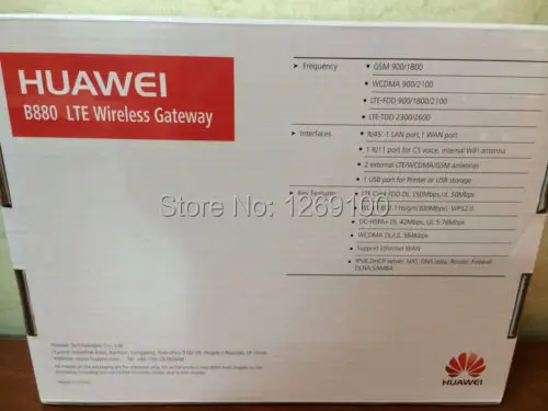 Мобильный беспроводной роутер Huawei B880-73 LTE FDD 900/1800/2100 МГц TDD2300/2600 cpe | Компьютеры и
