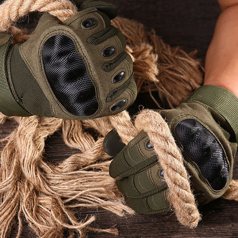 Военно тактические перчатки Спорт на открытом воздухе армия Полный Finger Combat Tactical