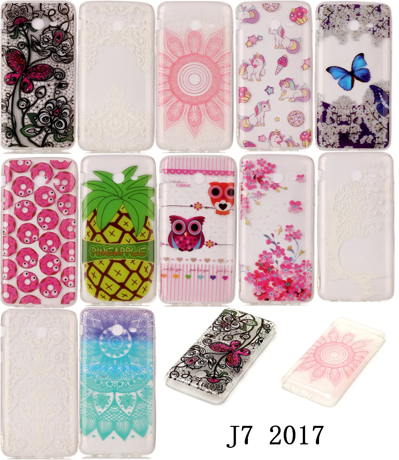Cheap Pretty Best Soft Silicone Transparent TPU Thin Case Phone Mobile Cover Etui For Sumsung Samsung Galaxy J7 2017 J 730 |