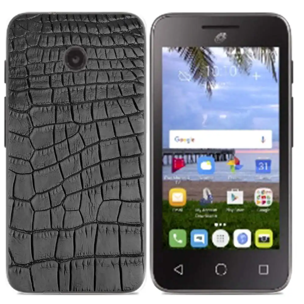 Мягкий чехол для телефона с изображением цветов Alcatel Pixi Unite/A466BG 4-х дюймовый