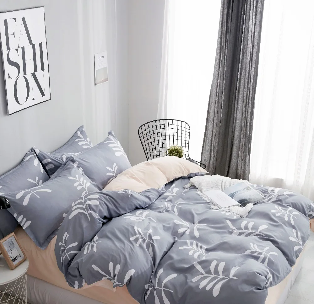 2019 Home Cartoon Fox 3/4pcs Bedding Sets Children's Beddingset Bed Linen Duvet Cover Sheet Pillowcase/bed Set | Дом и сад