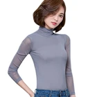 Рубашка с длинным рукавом, женские топы, сорочка для женщин размера плюс, женские блузки 2021, сексуальные кружевные блузки y camisas mujer camisa feminina