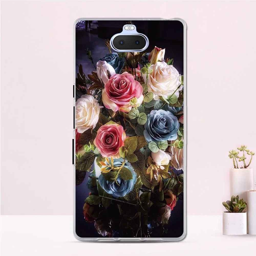 7 Для sony Xperia 10 чехол 6," Мягкий ТПУ бампер для sony Xperia 10 чехол силиконовый чехол для sony XA3 чехол с принтом - Цвет: 7