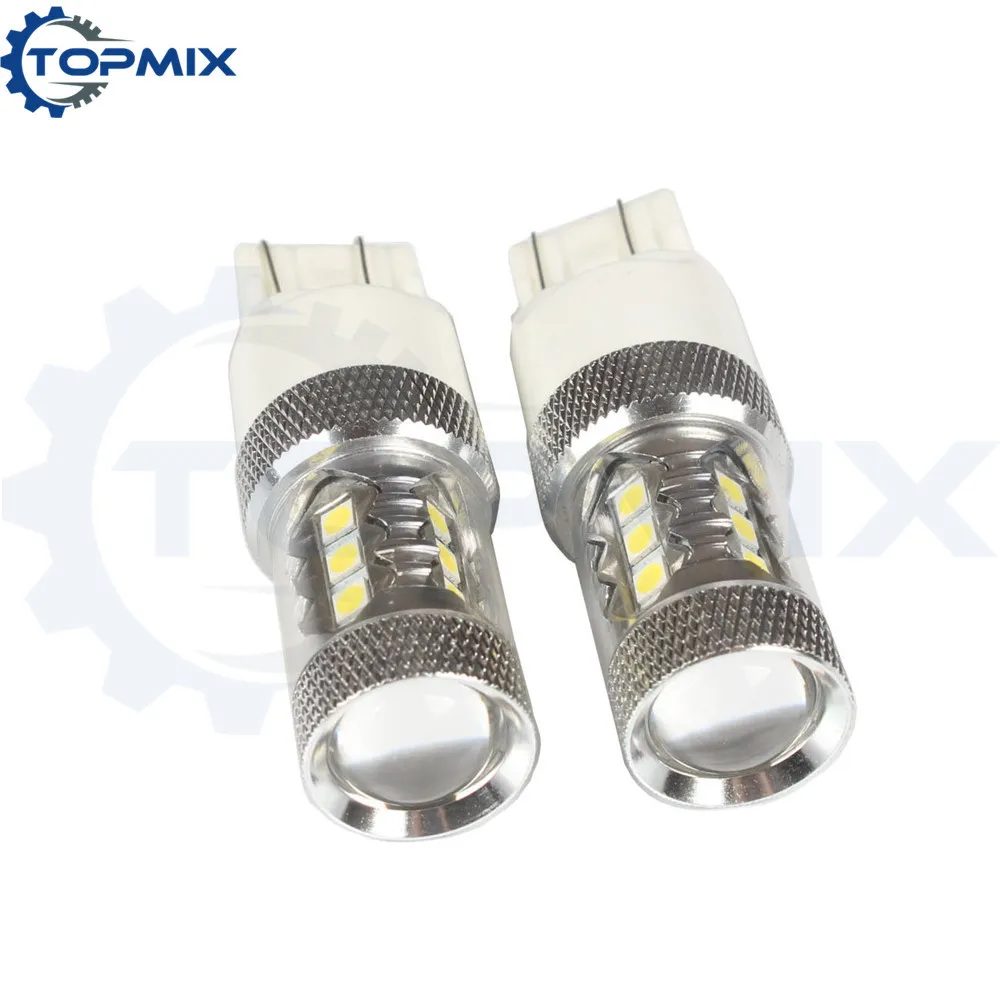 W21/5W 7443 T20 двойная гирлянда 16 SMD 80W светодиодсветодиодный автомобильные