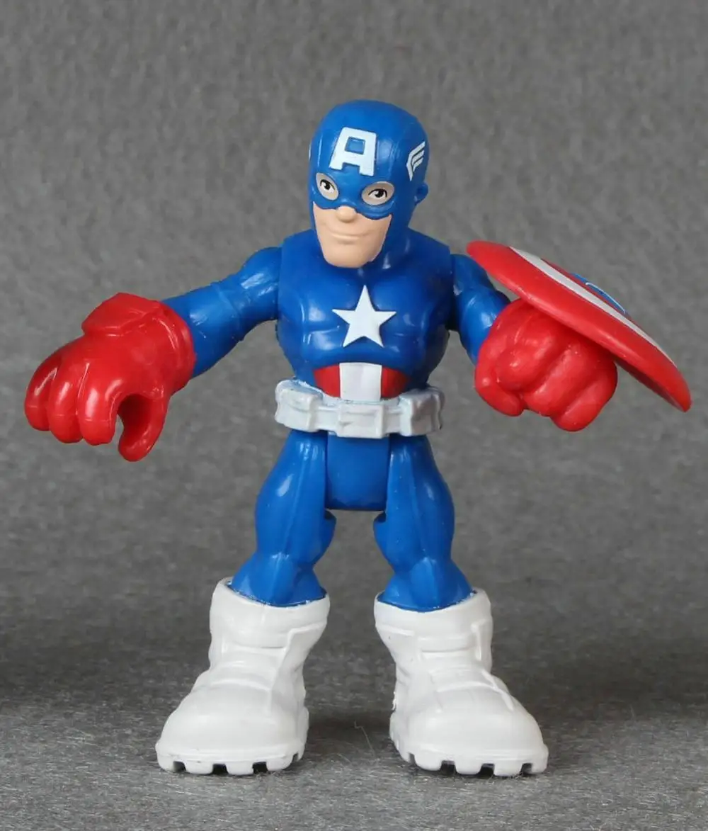1 шт. M Super Hero adventures 2,5 ''Iron Loki Vision Hulk - Цвет: Серый