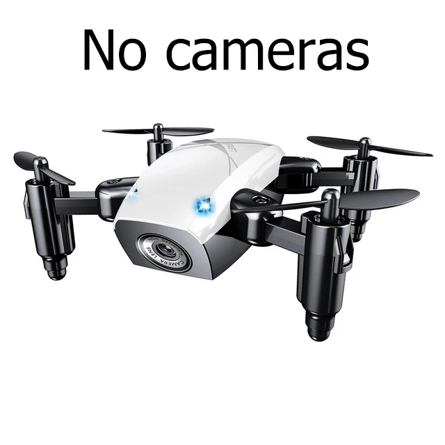 No cameras Rc вертолет 4ch Rtf складной RC Мини карманный Дрон микро Дрон RC вертолет Дроны с камерой Hd высота удержания Wifi Дрон игрушки - Цвет: No cameras
