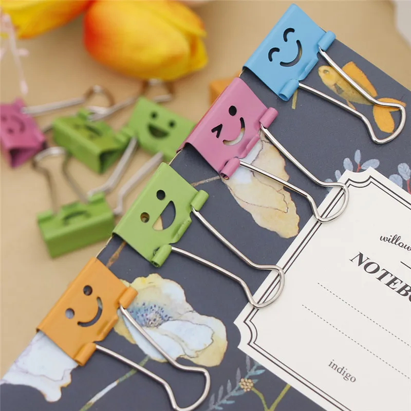 Стандартные металлические зажимы для бумаги 2 разных размера|binder clips|metal binder clipsmetal