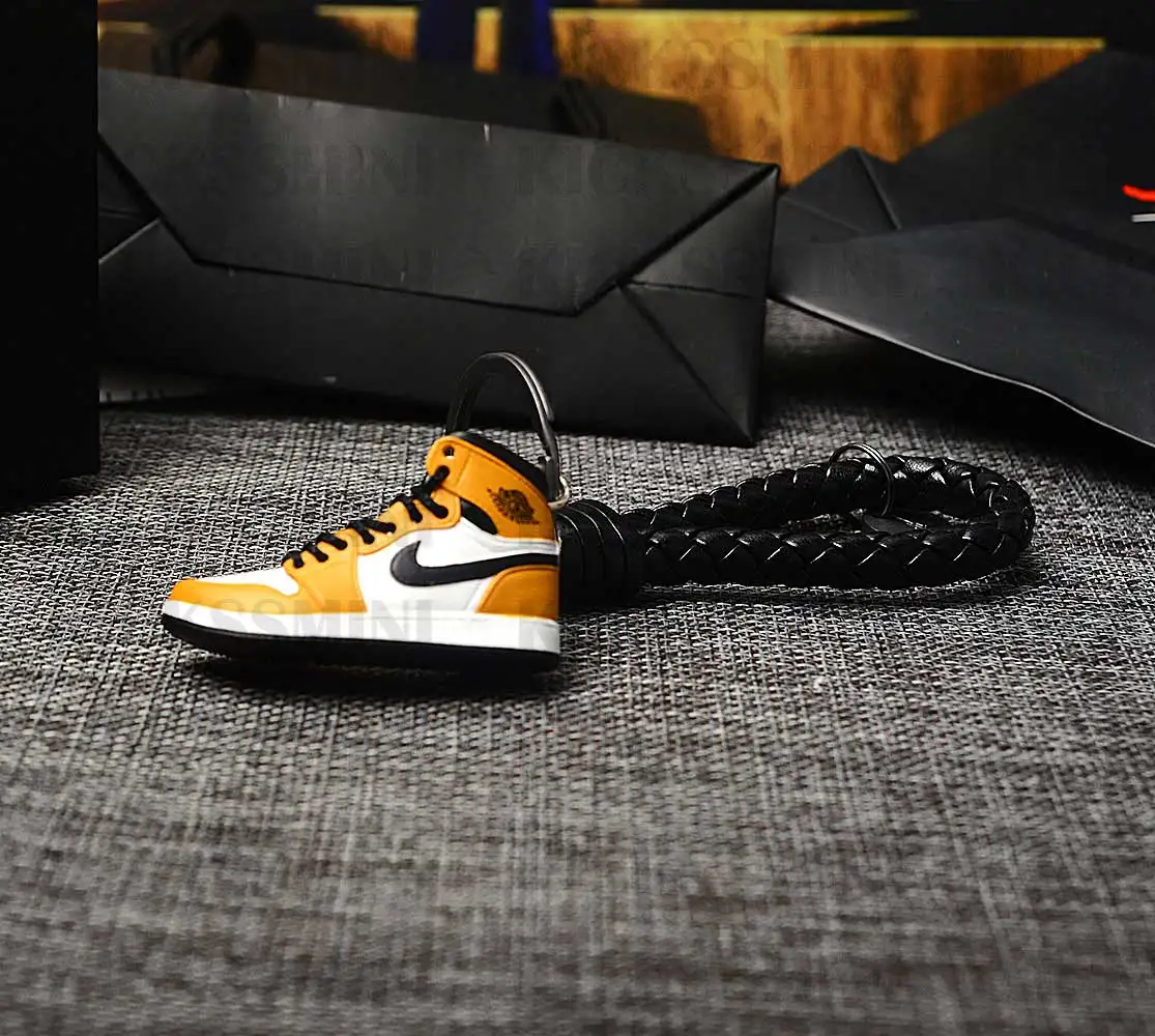 DIY Джордан Ретро OG Air Jordan " Новичок года" 3D брелок в виде кроссовка сумка коробка Подвеска для пары Кукла аксессуар