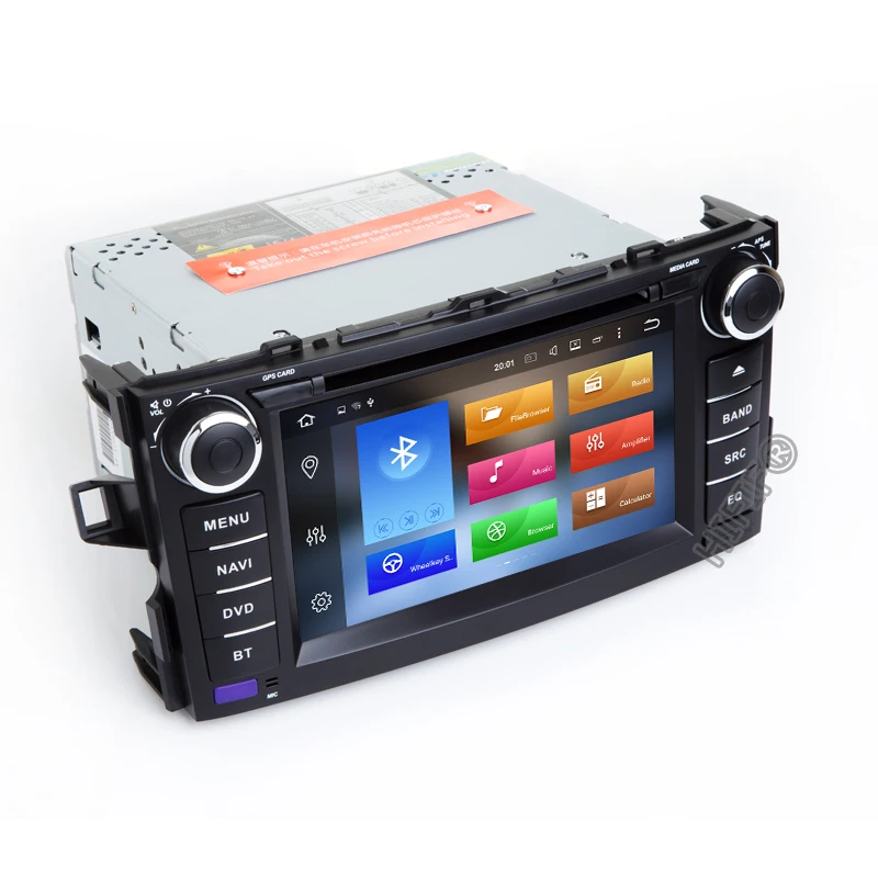 DSP IPS Android 11 2 DIN автомобильный dvd-плеер для TOYOTA AURIS Altis COROLLA 2012 2013 GPS Радио экран стерео