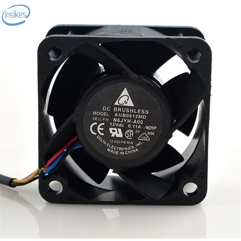 Оригинальный AUB0512MD двойной шарикоподшипник осевой вентилятор DC 12V 0.11A 5020 50*50*20 мм 4