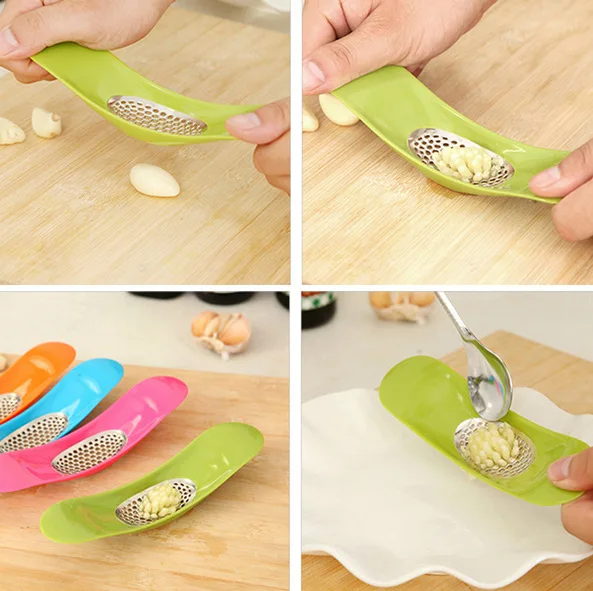 Новое поступление 1 шт. новый креативный удобный кухонный пресс для дуги чеснока