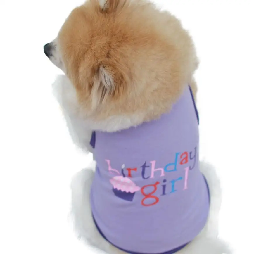 2017 модная летняя одежда для домашних животных щенков собак кошек жилет на день