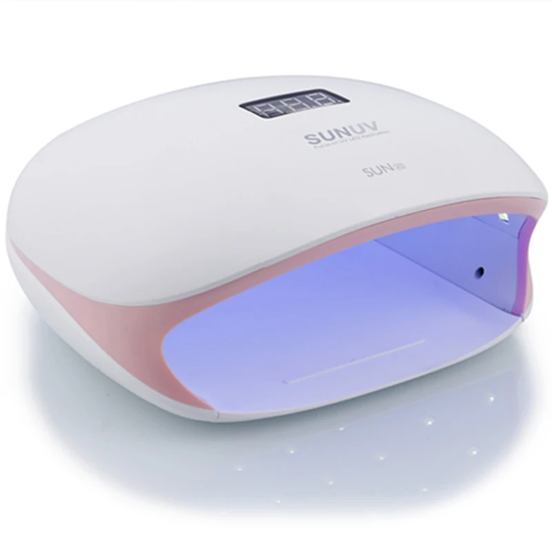 

SUN4 48W Dual UV LED Nail Lamp Nail Dryer Gel Polish Curing Light with Bottom 10s/30s/60s/99s Timer LCD display Manicure Tools