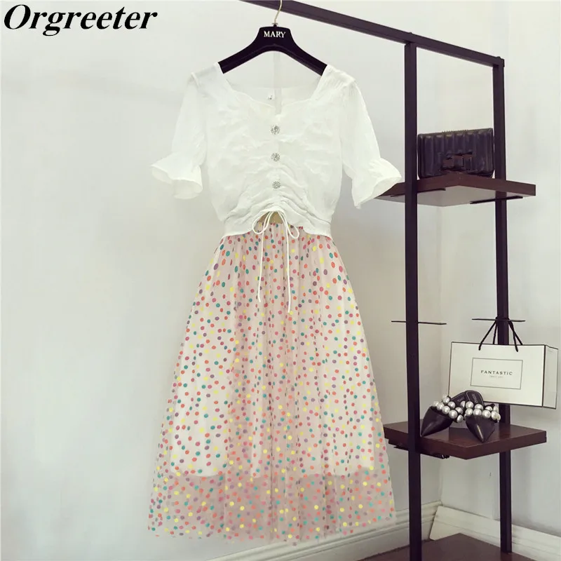 2019 г. летняя модная дизайнерская блузка с рюшами и квадратным воротником