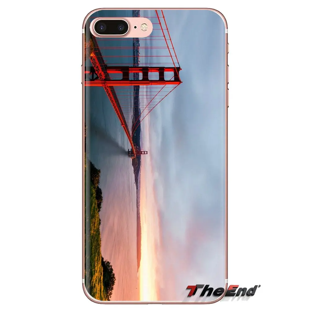 Прозрачный ТПУ чехол Чехлы для Samsung Galaxy A3 A5 A7 A9 A8 Star A6 Plus 2018 2015 2016 2017 Золотые ворота