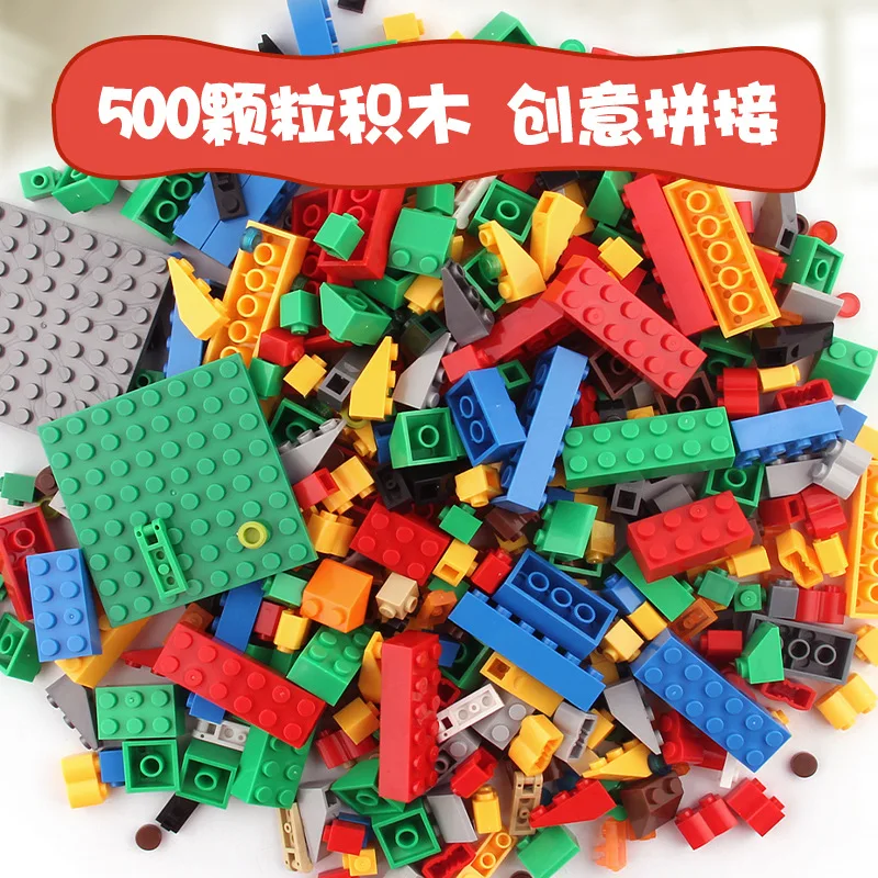500 шт. детский Конструктор LEGO сделай сам | Игрушки и хобби