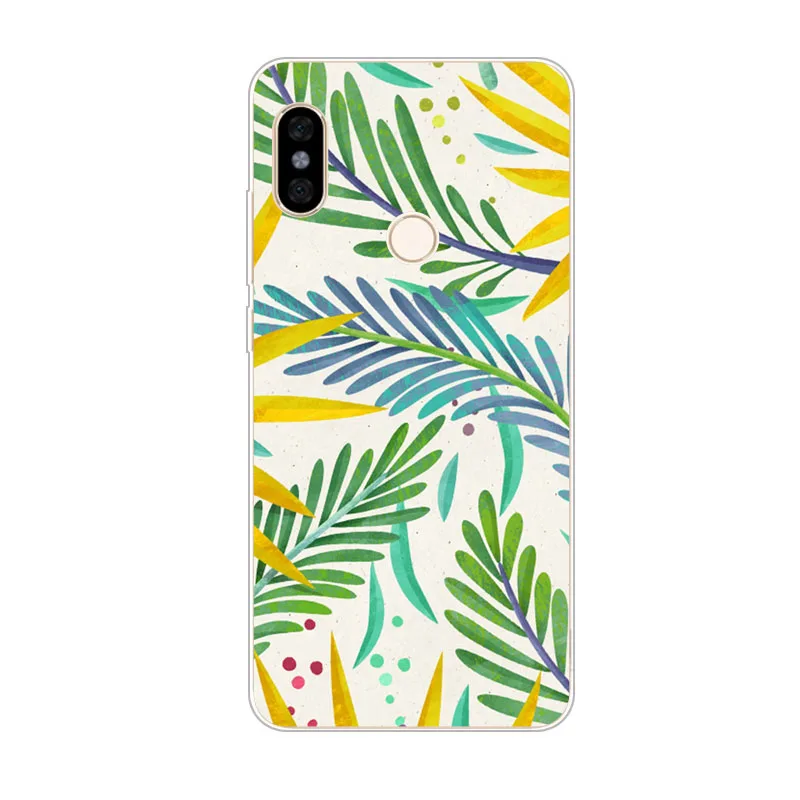 Чехол xiaomi mi 8 силиконовый чехол с цветочным рисунком мягкая задняя крышка из ТПУ