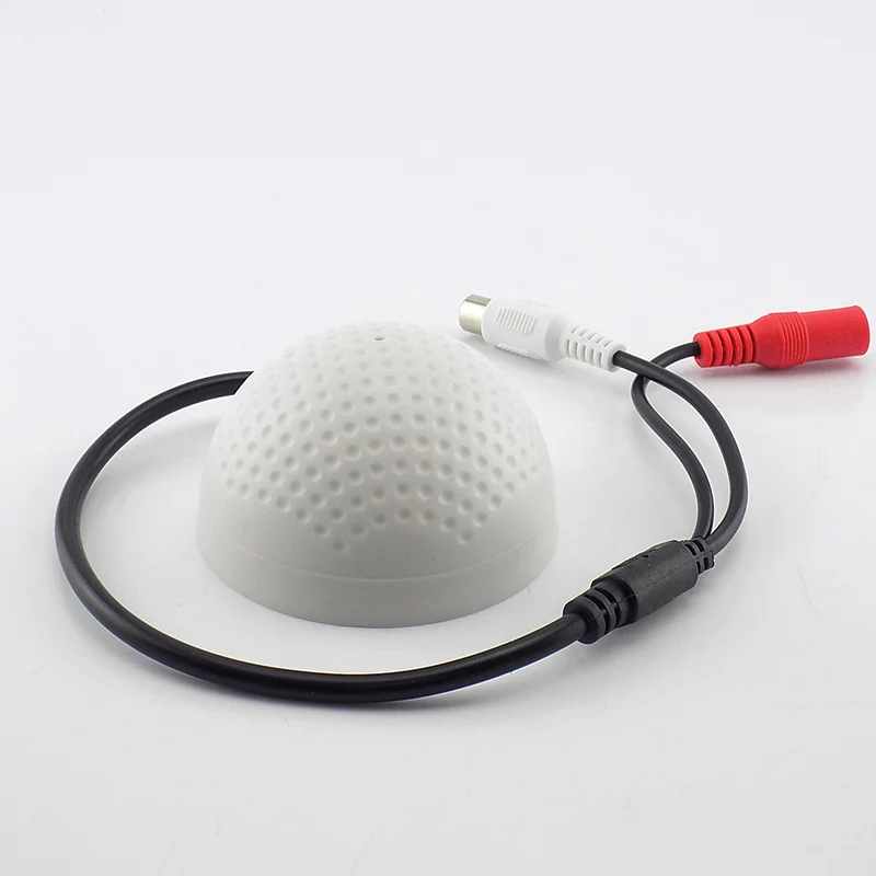 DC 9 V-12 V Мини звуковой монитор аудио мониторинг звука слуховой аппарат для IP CCTV камера Камера видео наблюдения домашней безопасности Системы