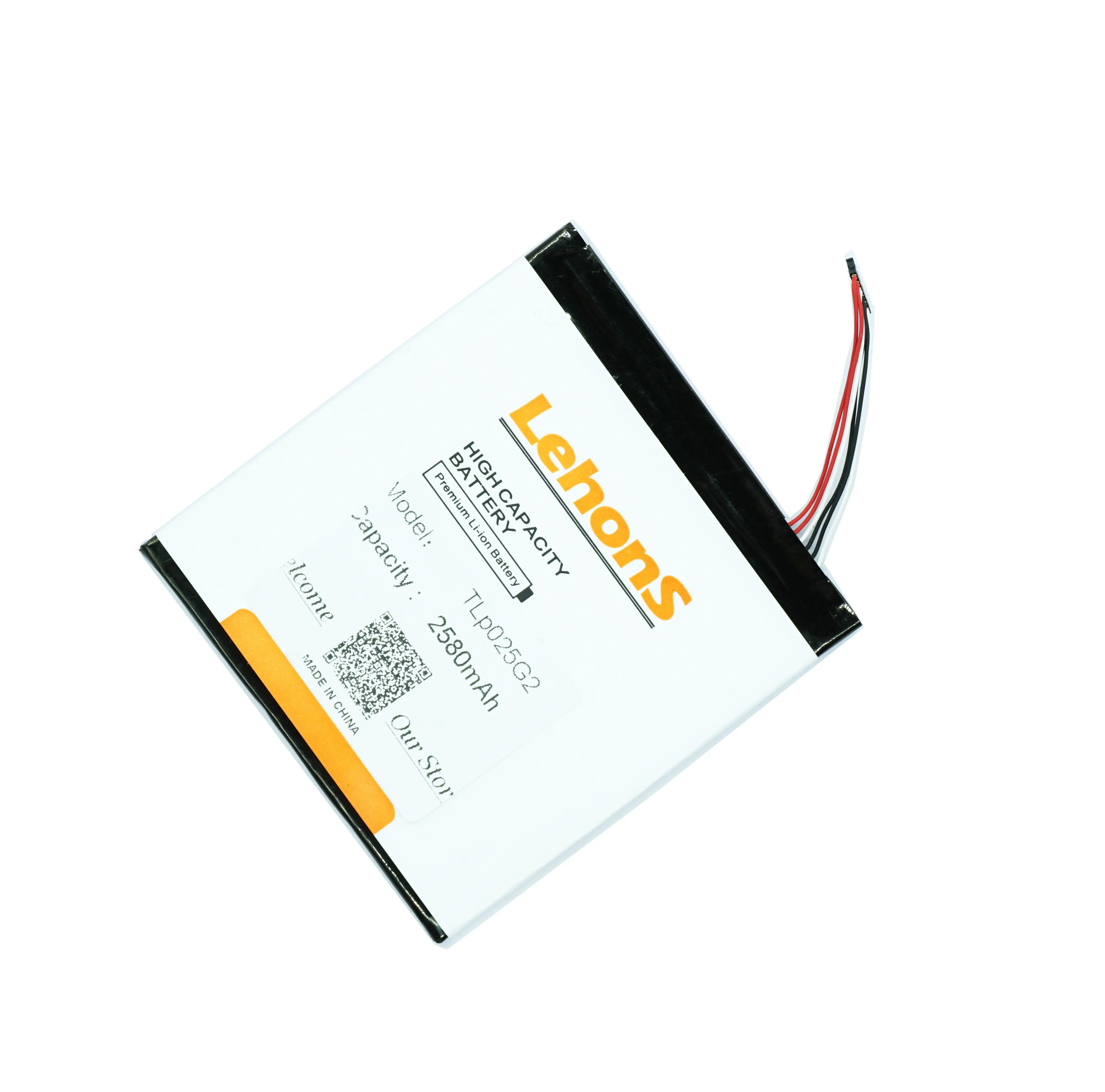 Аккумулятор LehonS 1x для Alcatel One Touch Pixi 4 7 0 9003X TLP025G2 TLP025GC 2580 мАч/Вт/ч 40 г | Мобильные