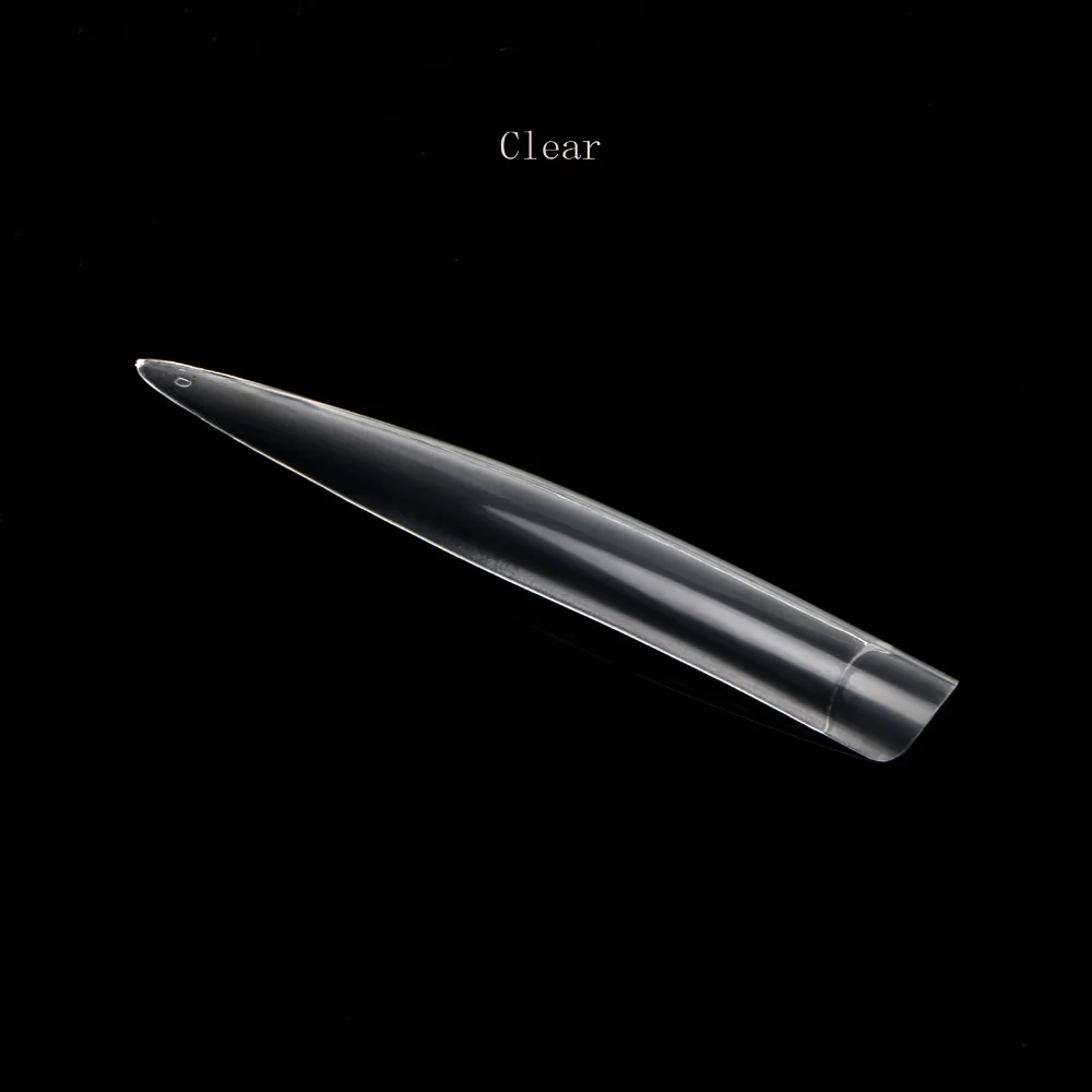 10 шт супер длинный кинжал точка Ложные ногти искусство набор акриловый гель