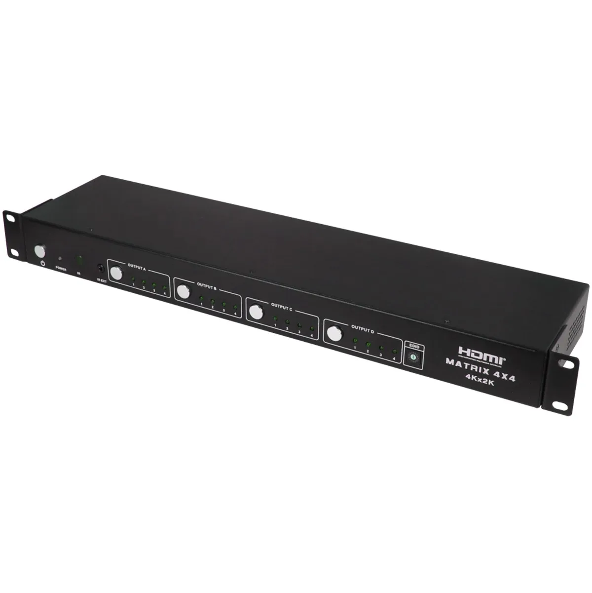 Hdmi матрица 2.0 HDMI 4x4 swither сплиттер 4 К x 2 3D HDTV аудио-видео ресивер вход выхода с