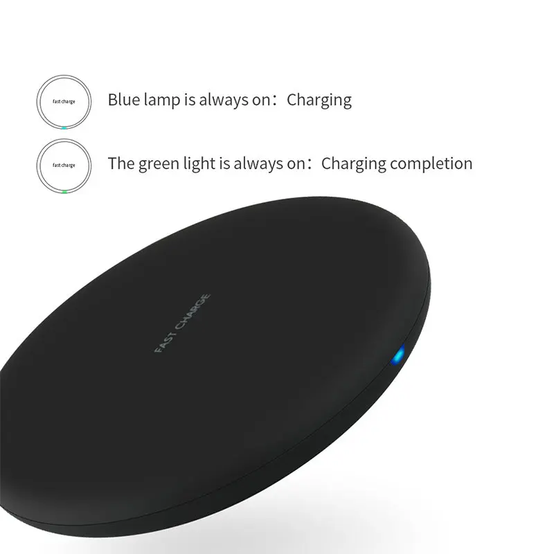 Скидка для рабочего стола быстрая зарядка черный Беспроводной Зарядное