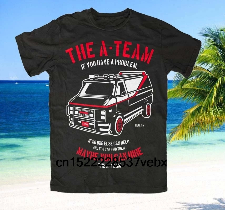 Футболка A-team Auto Car забавная серийная пленка Mr. t. Ганнибал Мердок лицо Б. А | Мужская