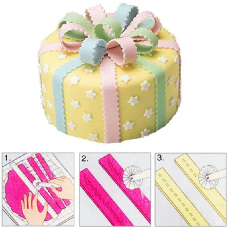 Украшения торта инструменты для тиснения Sugarcraft DIY выпечки инструмент