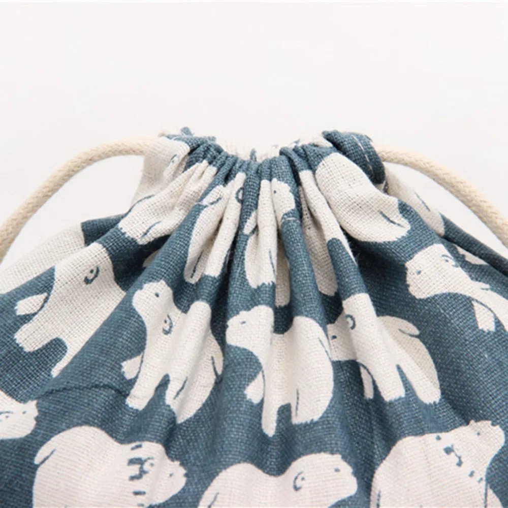 1 шт. льняные пакеты на шнурке в виде Пиренеев|bag drawstring|bag packagebag bag |